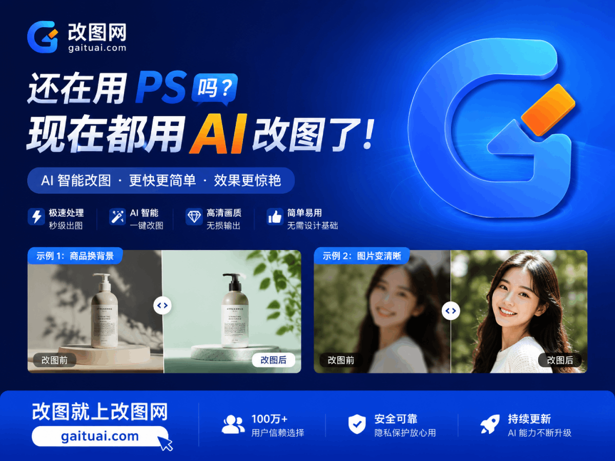 改图AI BANNER